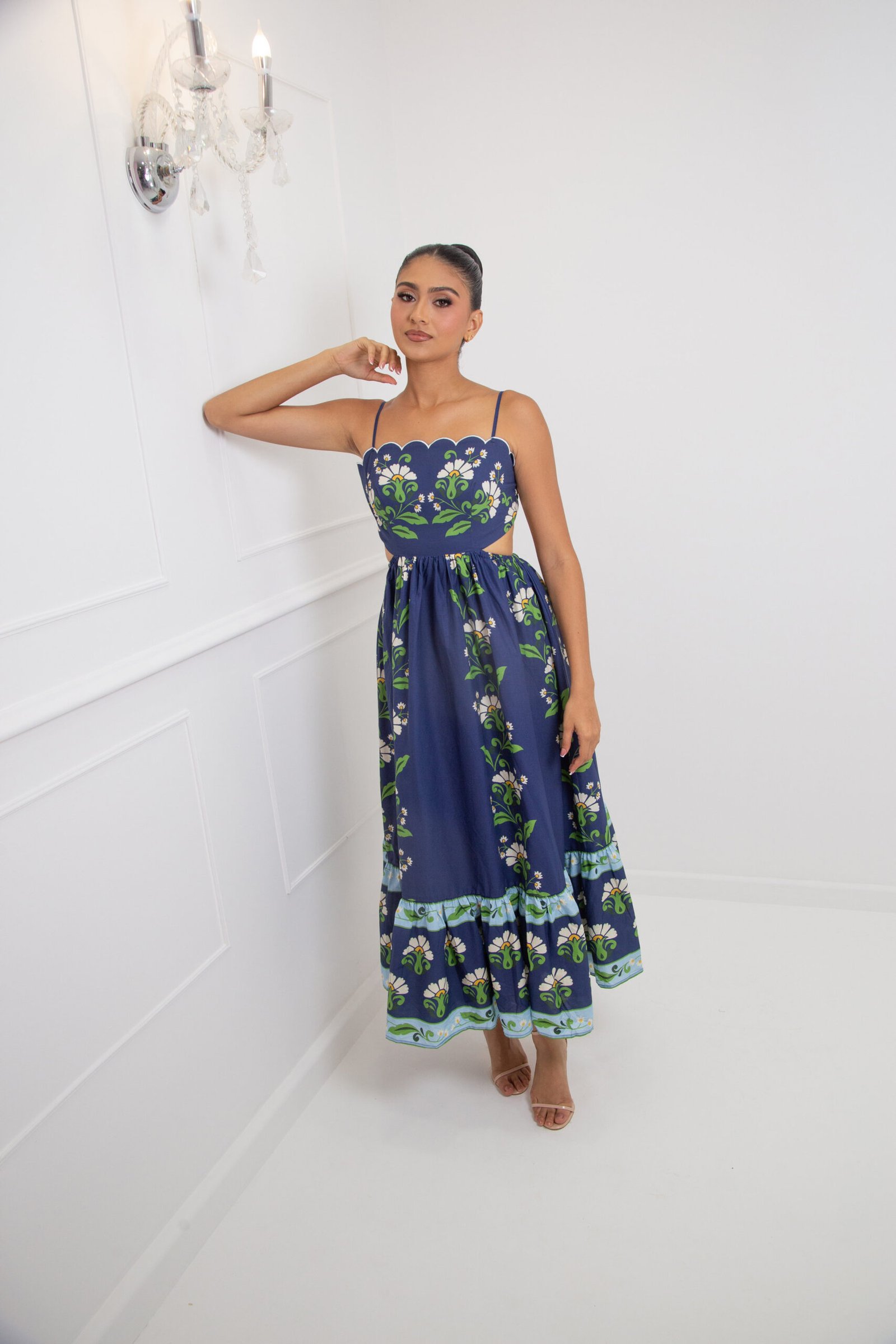 VESTIDO FLORAL REF:5820