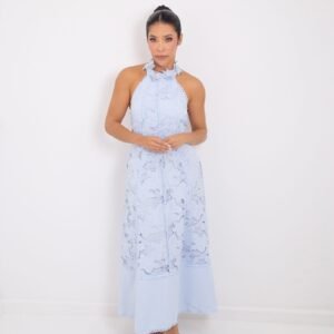 VESTIDO GUIPUR FLORAL REF:1017