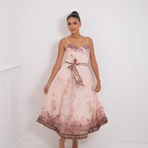 VESTIDO ROSE FLORAL REF:9012