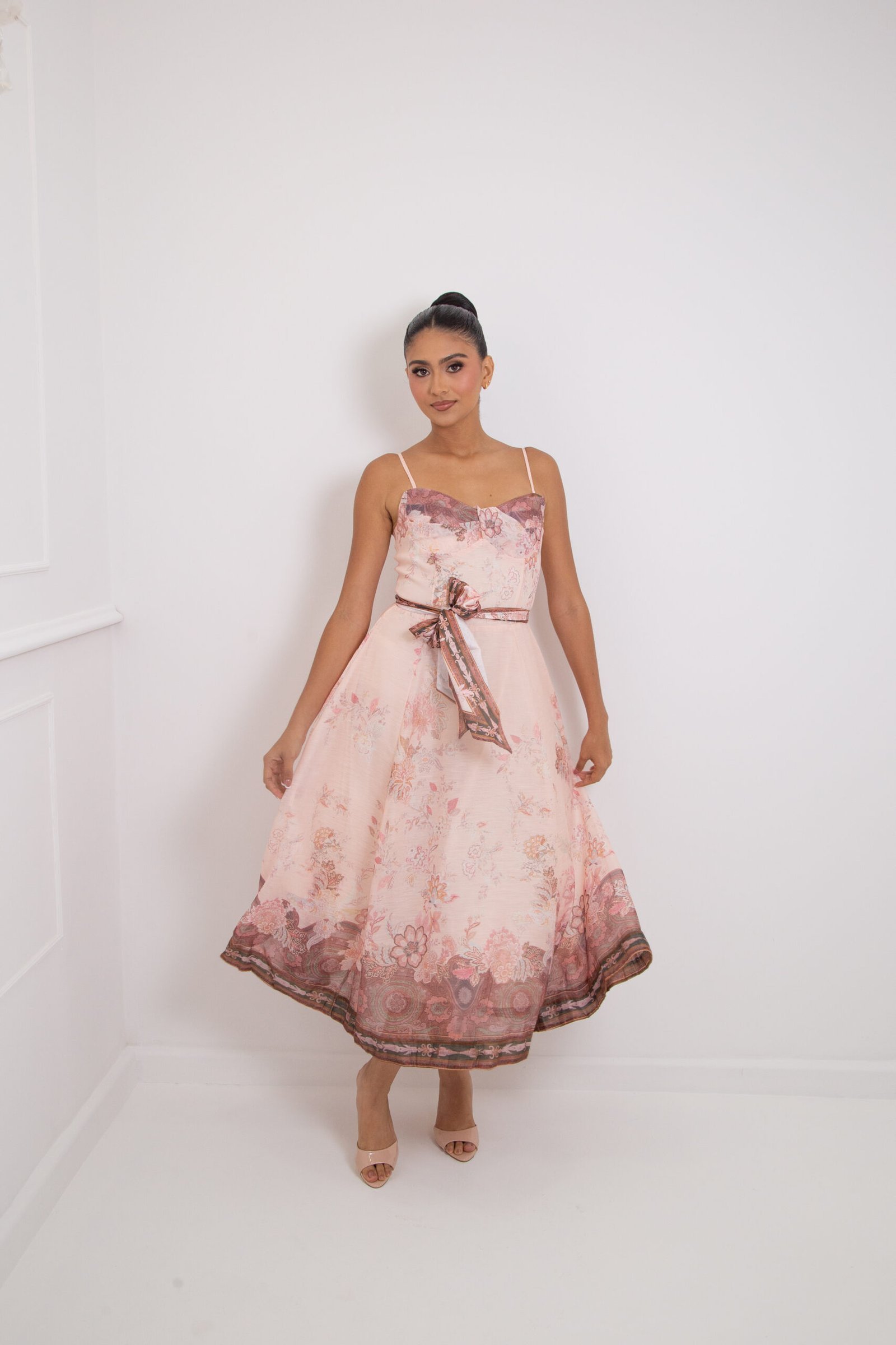 VESTIDO ROSE FLORAL REF:9012