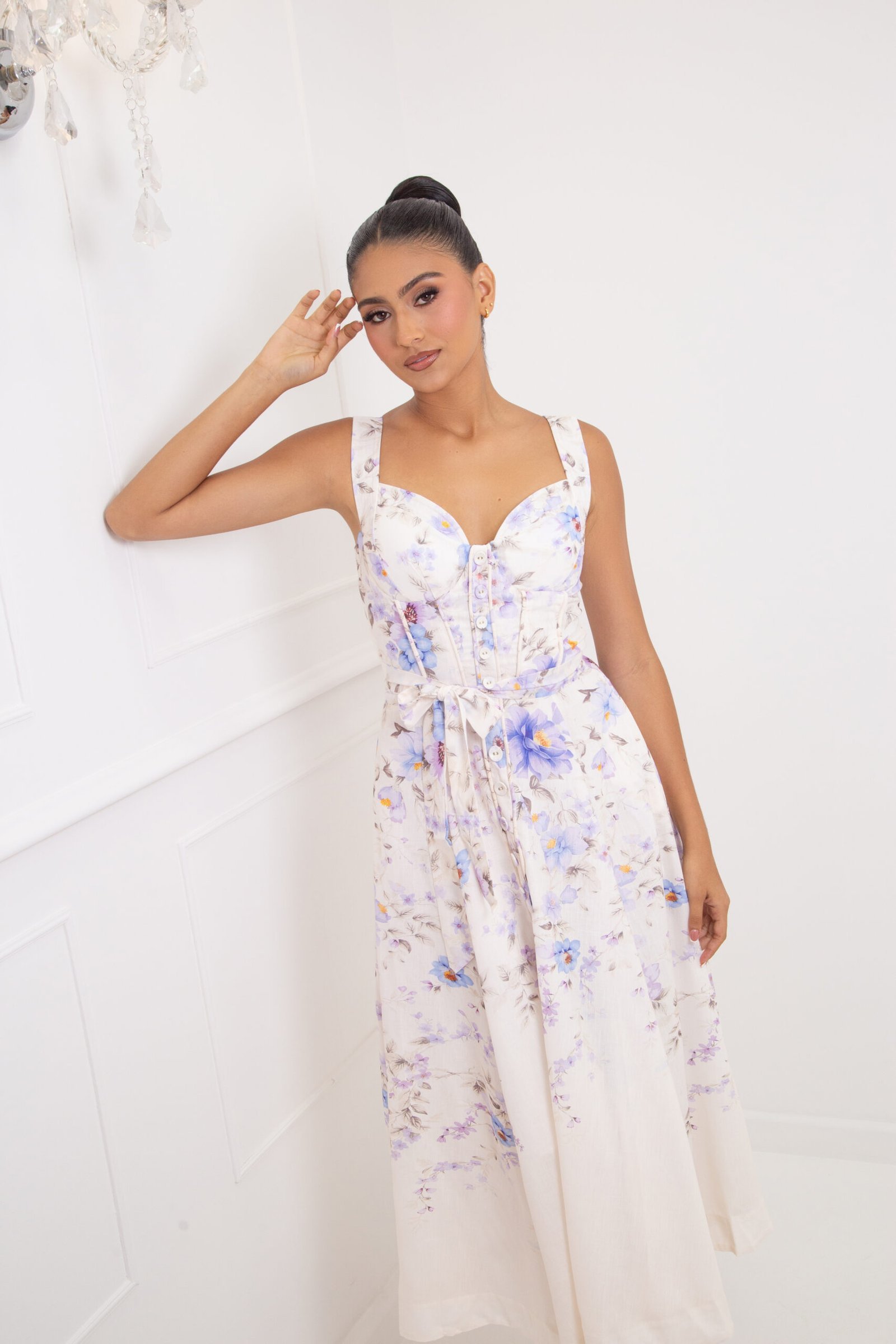 VESTIDO FLORAL REF:0075 - Imagen 2