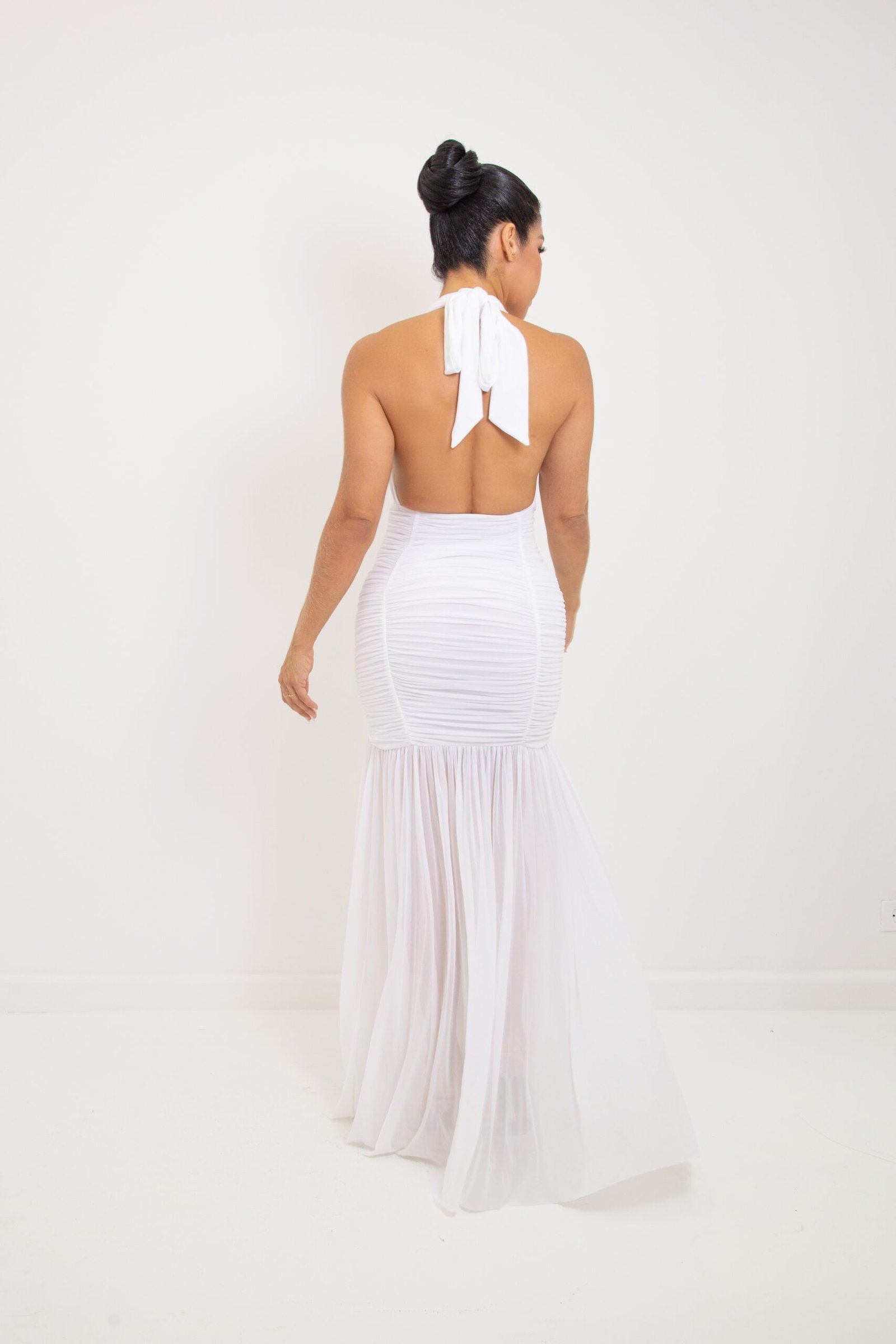 VESTIDO LARGO MESH REF:7037 - Imagen 2