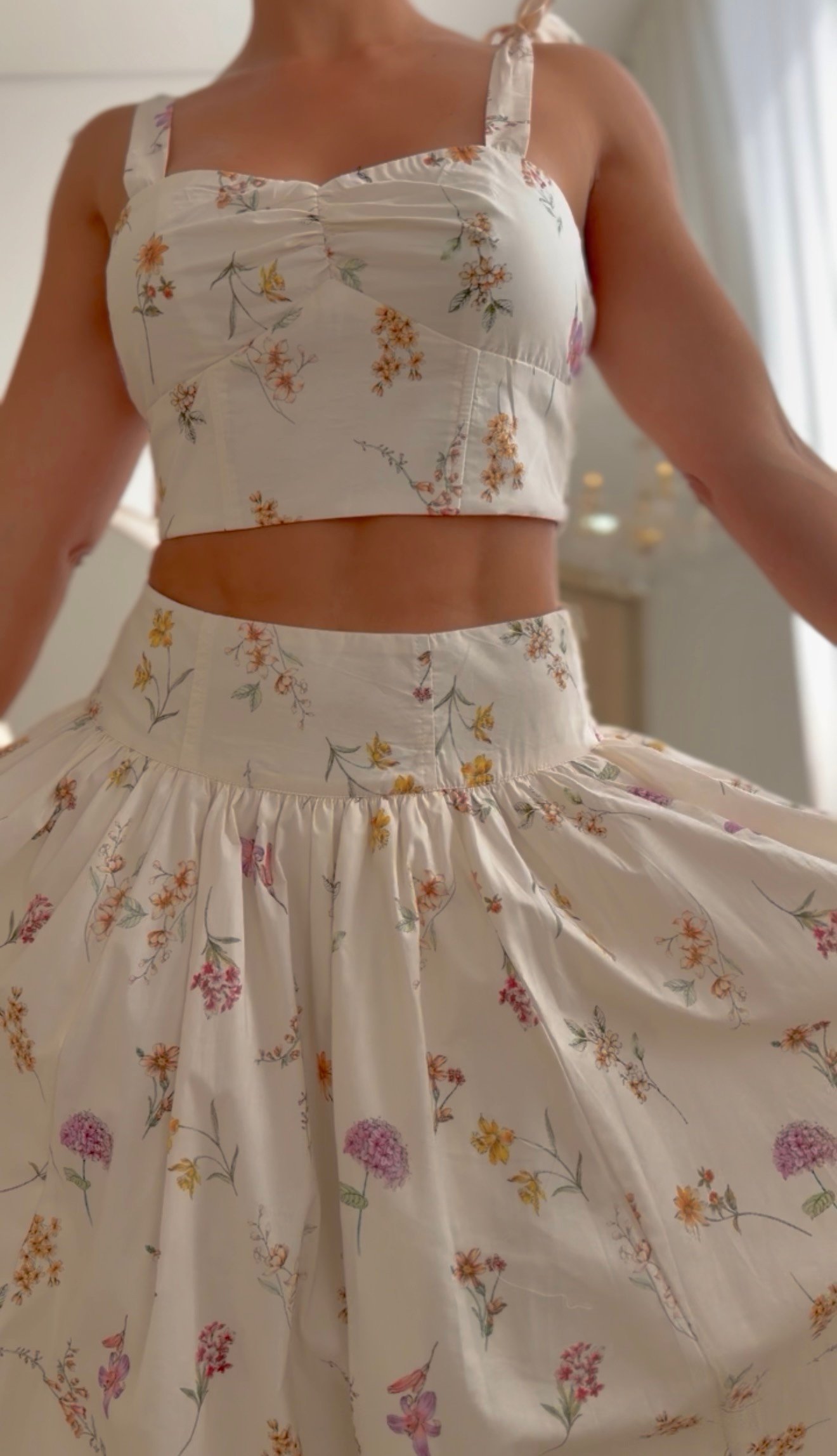 SET FALDA FLORAL REF:80726 - Imagen 2