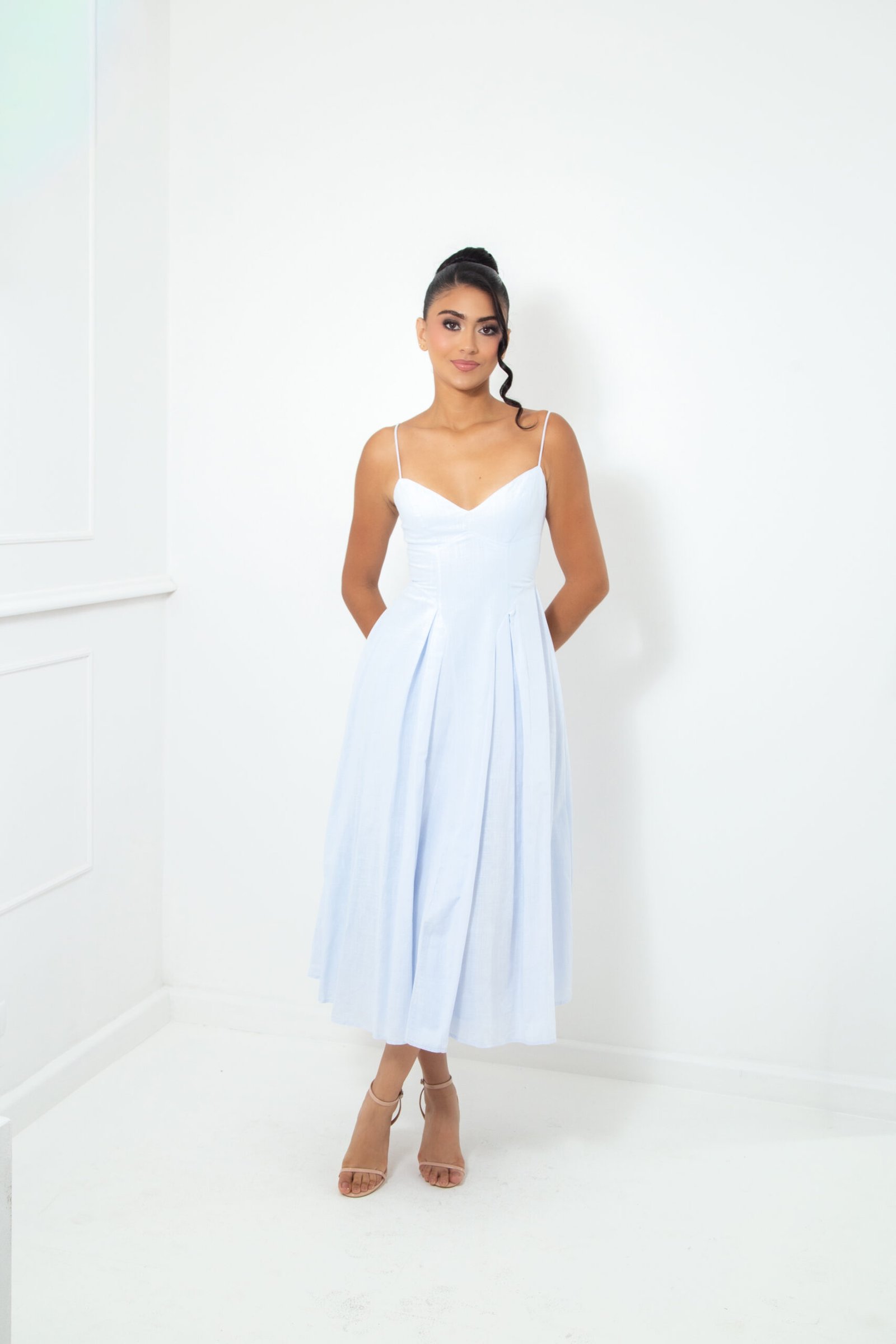 VESTIOD LINO AZUL REF:64704 - Imagen 3