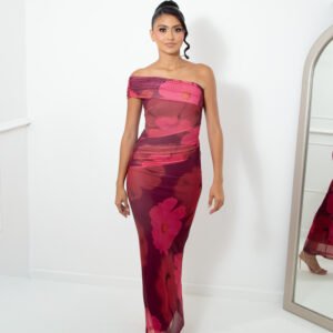 VESTIDO MESH FLORAL REF:64793