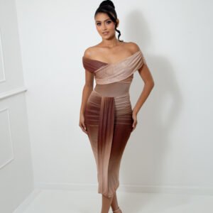 VESTIDO MESH DEGRADO REF:4168