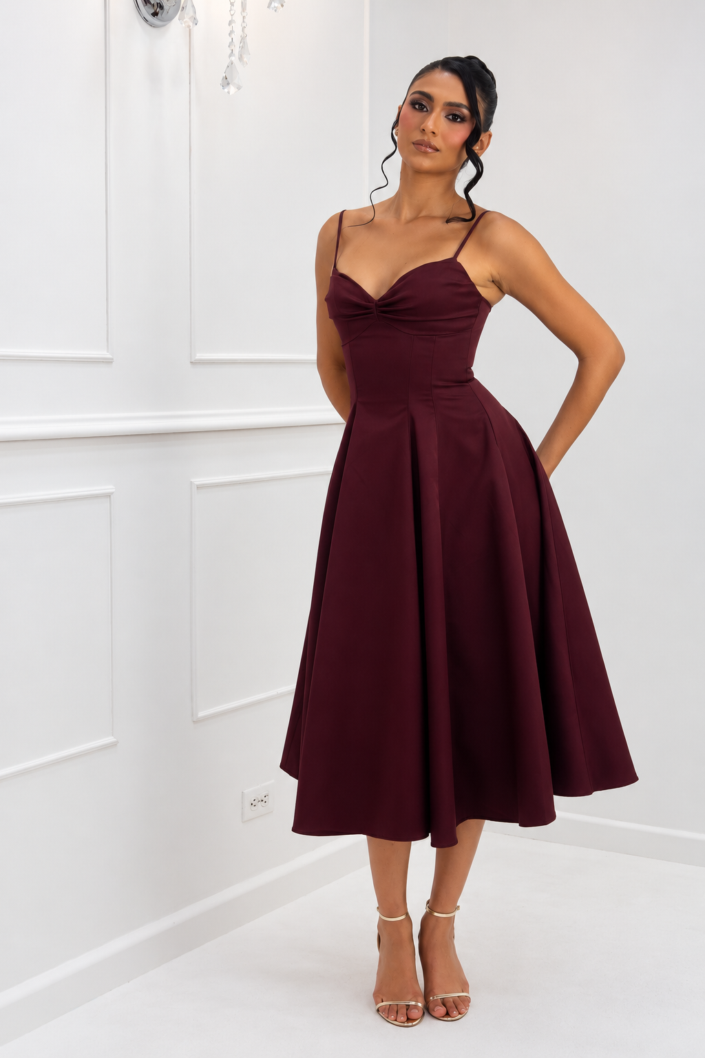 VESTIDO VINO REF:1995 - Imagen 2
